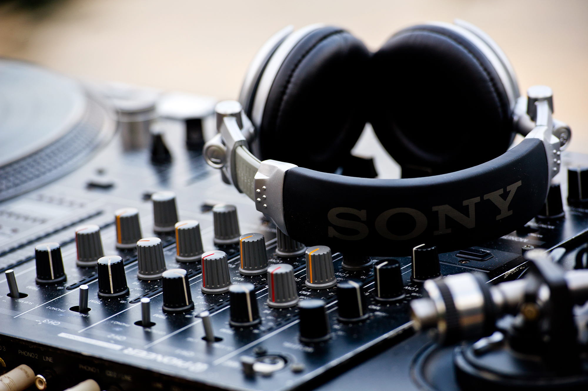 Equipment vom Hochzeits-DJ Salzburg